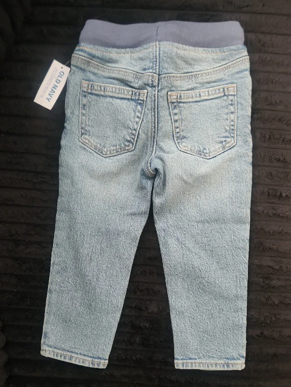 Old Navy Skinny Jeans with Knit Waistband - Light Blue